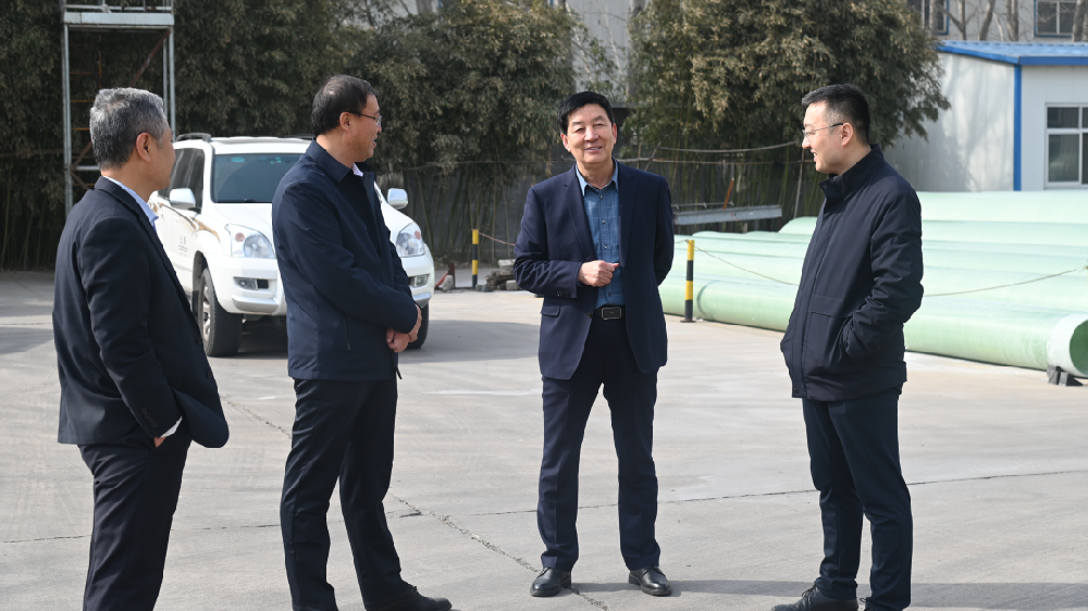 省環(huán)科院專家蒞臨山東盛寶調研指導工作